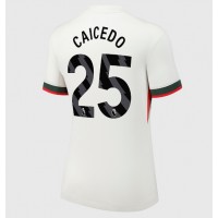 Chelsea Moises Caicedo #25 Udebanetrøje Dame 2025-26 Kortærmet